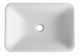 MADERA Venera Раковина накладная  прямоугольная, искусственный мрамор, ширина 45 см - фото 191184