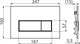ALCA PLAST Set 4в1 для установки унитаза с панелью смыва черной - фото 191604