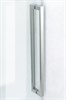 CEZARES Duet Soft-M Душевой уголок прямоугольный двери раздвижные, профиль - хром / стекло - прозрачное, размер 110х80 см, стекло 8 мм - фото 193919