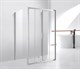 CEZARES Molveno Душевой уголок прямоугольный двери раздвижные, профиль - хром / стекло - прозрачное, размер 160х80 см, стекло 6 мм - фото 194103