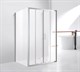 CEZARES Molveno Душевой уголок прямоугольный двери раздвижные, профиль - хром / стекло - матовое, размер 170х90 см, стекло 6 мм - фото 194107
