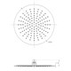 LEMARK Верхний душ 1-функциональный круглый диаметр 30 см, цвет хром - фото 194563