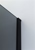 CEZARES Liberta Душевая перегородка, профиль - черный  / стекло - серое, ширина 100 см, стекло 8 мм - фото 194810
