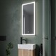 SANCOS Зеркало для ванной комнаты  Polo 350х800 с подсветкой - фото 196881