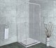 TIMO Altti Душевой уголок квадратная, размер 100х100 см, профиль - хром / стекло - прозрачное, двери раздвижные - фото 199102