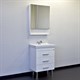 COMFORTY Зеркало-шкаф Никосия-60 белый глянец - фото 200102