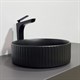 COMFORTY Раковина-чаша  диаметр 35 см, цвет черный матовый - фото 200907
