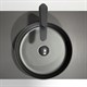 COMFORTY Раковина-чаша  диаметр 35 см, цвет черный матовый - фото 200912