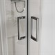 VINCEA City Душевой уголок прямоугольный двери раздвижные профиль - хром / стекло - прозрачное размер 100х80 см 5 мм - фото 201549