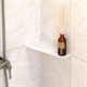 RGW Полка в ванную комнату MT-01W цвет белый - фото 201814