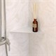 RGW Полка в ванную комнату MT-02W цвет белый - фото 201822