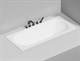 SALINI Ornella Встраиваемая ванна с прямоугольной чашей, регулируемые ножки, донный клапан "Up&Down" белый, сифон, интегрированный слив-перелив размер 180х80 см, белый - фото 201966