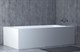 SALINI Orlanda Встраиваемая ванна с прямоугольной чашей, регулируемые ножки, донный клапан "Up&Down" белый, сифон, интегрированный слив-перелив размер 160х70 см, белый - фото 202115
