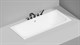 SALINI Orlanda Встраиваемая ванна с прямоугольной чашей, регулируемые ножки, донный клапан "Up&Down" белый, сифон, интегрированный слив-перелив размер 170х75 см, белый - фото 202186