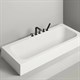 SALINI Orlanda Встраиваемая ванна с прямоугольной чашей, регулируемые ножки, донный клапан "Up&Down" белый, сифон, интегрированный слив-перелив размер 180х80 см, белый - фото 202243