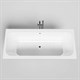 SALINI Orlanda Встраиваемая ванна с прямоугольной чашей, регулируемые ножки, донный клапан "Up&Down" белый, сифон, интегрированный слив-перелив размер 180х80 см, белый - фото 202244