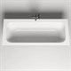 SALINI Orlanda Встраиваемая ванна с прямоугольной чашей, регулируемые ножки, донный клапан "Up&Down" белый, сифон, интегрированный слив-перелив размер 180х80 см, белый - фото 202266