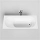 SALINI Ornella Встраиваемая ванна с прямоугольной чашей, регулируемые ножки, донный клапан "Up&Down" белый, сифон, интегрированный слив-перелив размер 170х70 см, белый - фото 202327