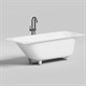 SALINI Ornella Встраиваемая ванна с прямоугольной чашей, регулируемые ножки, донный клапан "Up&Down" белый, сифон, интегрированный слив-перелив размер 170х70 см, белый - фото 202329