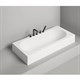 SALINI Ornella Встраиваемая ванна с прямоугольной чашей, регулируемые ножки, донный клапан "Up&Down" белый, сифон, интегрированный слив-перелив размер 170х70 см, белый - фото 202330