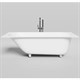 SALINI Ornella Встраиваемая ванна с прямоугольной чашей, регулируемые ножки, донный клапан "Up&Down" белый, сифон, интегрированный слив-перелив размер 170х70 см, белый - фото 202332