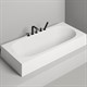 SALINI Ornella Встраиваемая ванна с прямоугольной чашей, регулируемые ножки, донный клапан "Up&Down" белый, сифон, интегрированный слив-перелив размер 170х75 см, белый - фото 202494