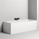 SALINI Orlanda Встраиваемая ванна с прямоугольной чашей, регулируемые ножки, донный клапан "Up&Down" белый, сифон, интегрированный слив-перелив размер 170х75 см, белый - фото 202634
