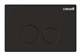 CREAVIT Кнопка для инсталляции TERRA черная матовая GP9002.01 - фото 204282