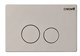 CREAVIT Кнопка для инсталляции TERRA холодный серый матовый GP9002.07 - фото 204288