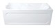 1MARKA Dipsa Ванна прямоугольная пристенная размер 170х75 см, цвет белый - фото 204625