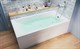 1MARKA Korsika Ванна прямоугольная пристенная размер 190х100 см, цвет белый - фото 204668