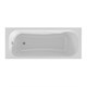 1MARKA Classic Ванна прямоугольная пристенная размер 170х70 см, цвет белый - фото 204994