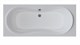 1MARKA Dinamika Ванна прямоугольная пристенная размер 180х80 см, цвет белый - фото 205032