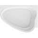 1MARKA Love Ванна асимметричная пристенная размер 185х135 см, цвет белый - фото 205103