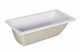 1MARKA Modern Ванна прямоугольная пристенная размер 120х70 см, цвет белый - фото 205114