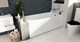 1MARKA Vita Ванна прямоугольная пристенная размер 150х70 см, цвет белый - фото 205225