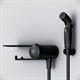 AM.PM X-Joy Смеситель TouchReel, монтируемый в стену с гигиеническим душем и полкой, черный - фото 208070