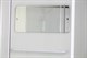ESBANO Elegancia Душевая кабина прямоугольная с прозрачным стеклом и белым профилем ESW-108CKR. размер: 100 х 80 х 210 - фото 209005