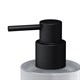 AM.PM X-Joy Стеклянный диспенсер для жидкого мыла с настенным держателем, черный - фото 209599
