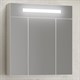 OPADIRIS Фреш Зеркальный шкафчик с подсветкой 80 см, белый - фото 209951