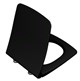 VITRA Metropole Крышка-сиденье микролифт, черный - фото 211337
