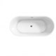 BELBAGNO Ванна акриловая овальная отдельностоящая размер 170x80 см, цвет белый - фото 213486