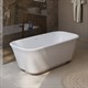 BELBAGNO Due Ванна акриловая прямоугольная отдельностоящая размер 170x80 см, цвет белый - фото 213584