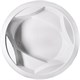 ASTRA-FORM Аврора Ванна акриловая отдельностоящая/встраиваемая круглая диаметр 185 см, цвет белый - фото 213985