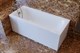 ASTRA-FORM Нью-Форм Ванна из искусственного камня пристенная/встраиваемая прямоугольная размер 150x70 см, с установочными ножками с регулируемыми опорами, цвет белый - фото 214202