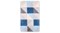 FIXSEN Visa Коврик для ванной, цвет серый / голубой - фото 21479