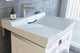 ANDREA Onyx Раковина для ванной комнаты для установки над стиральной машинкой ширина 60 см, цвет белый - фото 215428