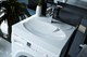 ANDREA Comfort Раковина для ванной комнаты для установки над стиральной машинкой ширина 60 см, цвет белый - фото 215434