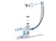 CERSANIT Smart Сифон для ванны универсальный полуавтомат, белый - фото 215784