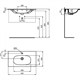IDEAL STANDARD Tesi Раковина мебельная прямоугольная ширина 80 см, черный - фото 217488
